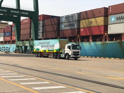 無人駕駛港口集裝箱運輸車，中國這次厲害了！